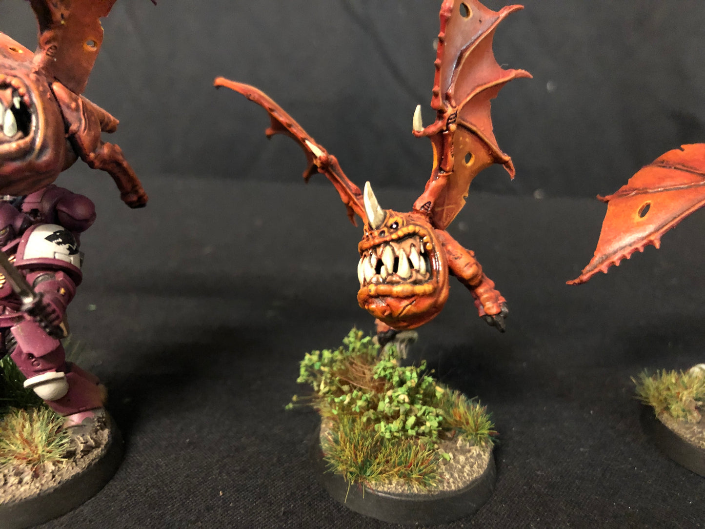5x Custom Squig Bats Orks #520 VERY Well Painted gloomspite Gitz AOS Warhammer 40k