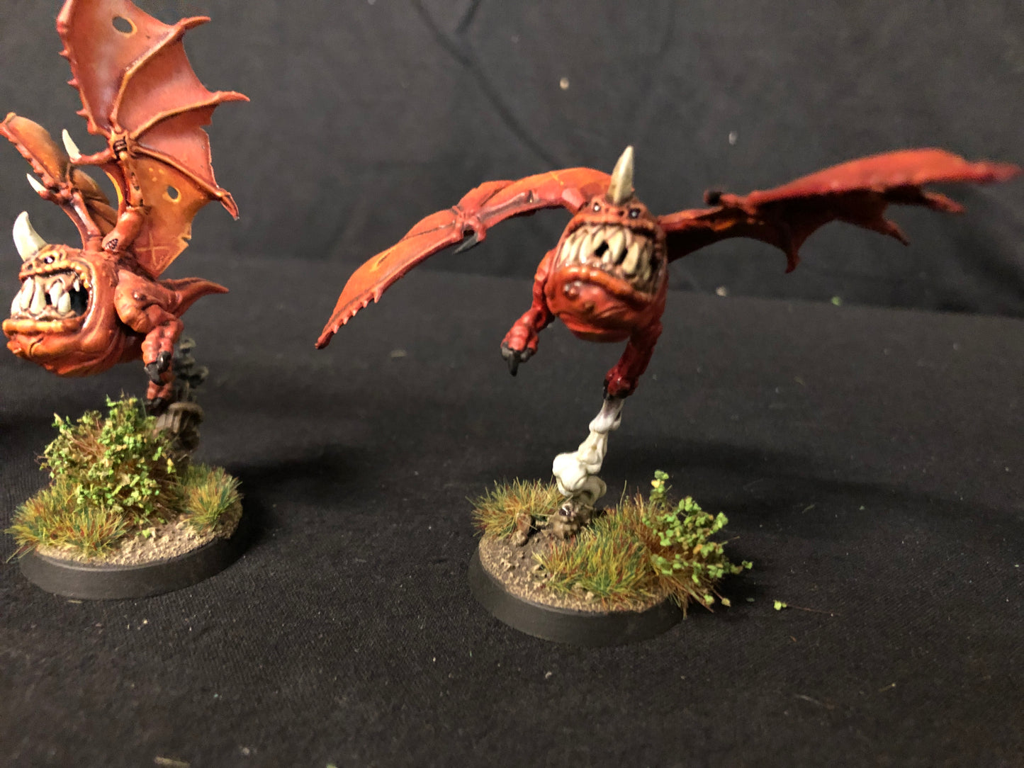 5x Custom Squig Bats Orks #520 VERY Well Painted gloomspite Gitz AOS Warhammer 40k