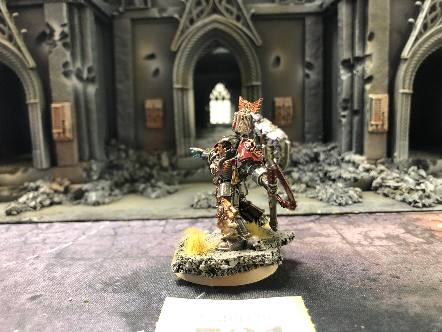 Librarian In Terminator Armour #721 Well Painted Space Marines Warhammer 40k