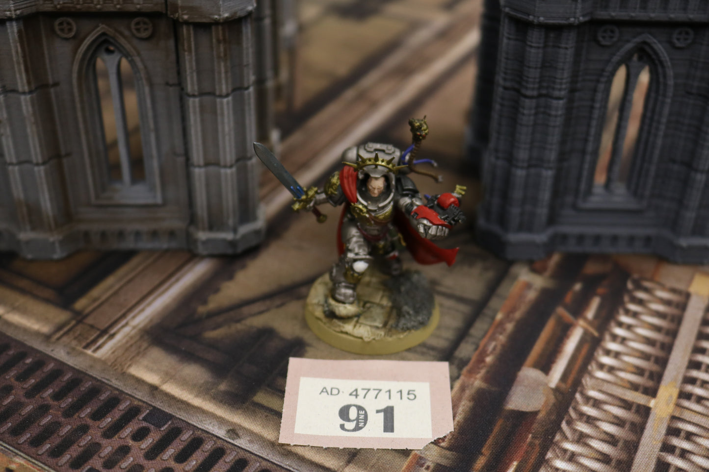 Captain in Gravis Armour 91 Space Marines Well Painted Warhammer 40k