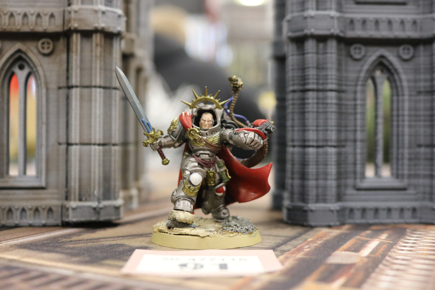Captain in Gravis Armour 91 Space Marines Well Painted Warhammer 40k
