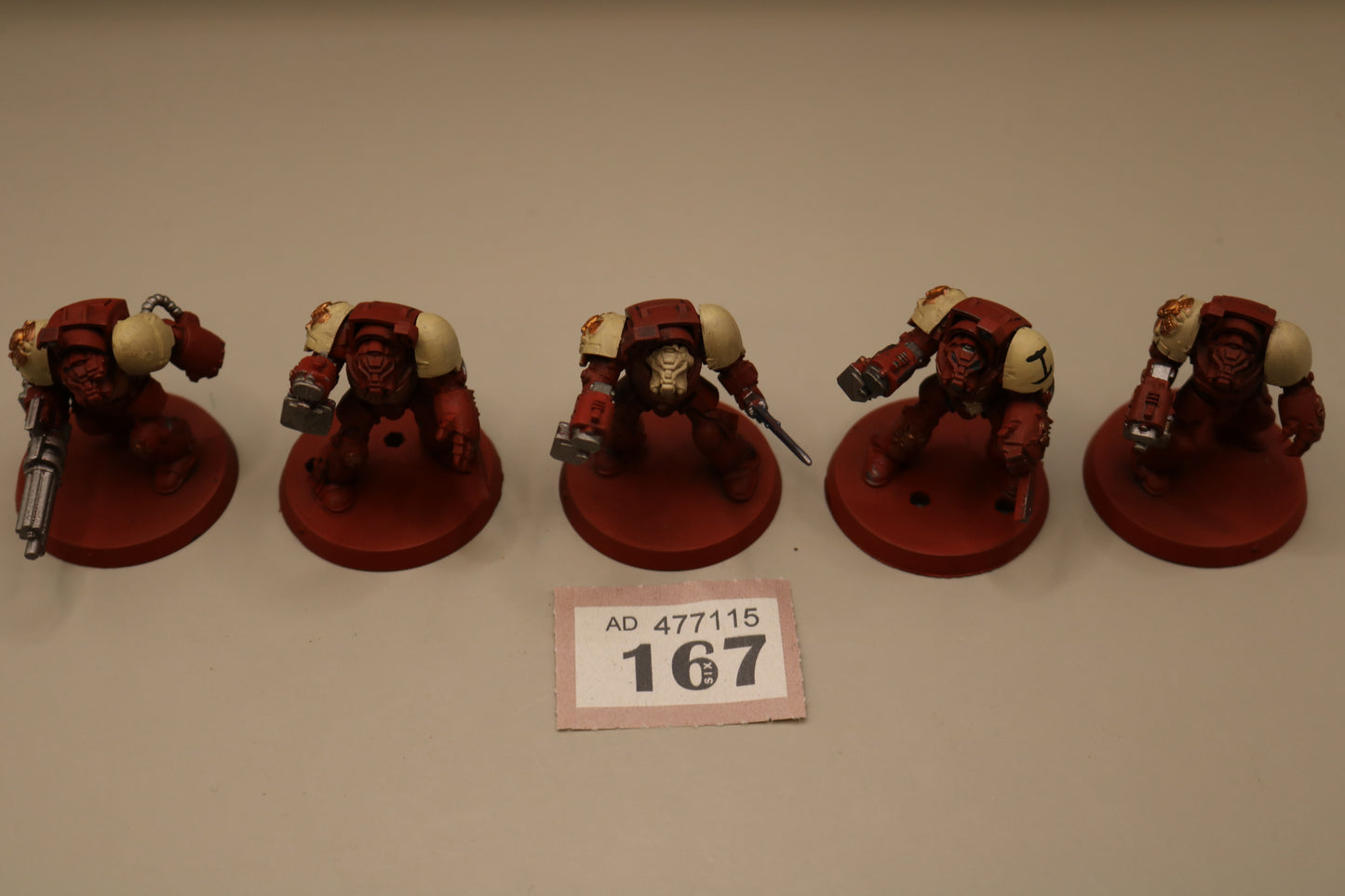 5x Terminators Squad #167 Space Marines Warhammer 40k
