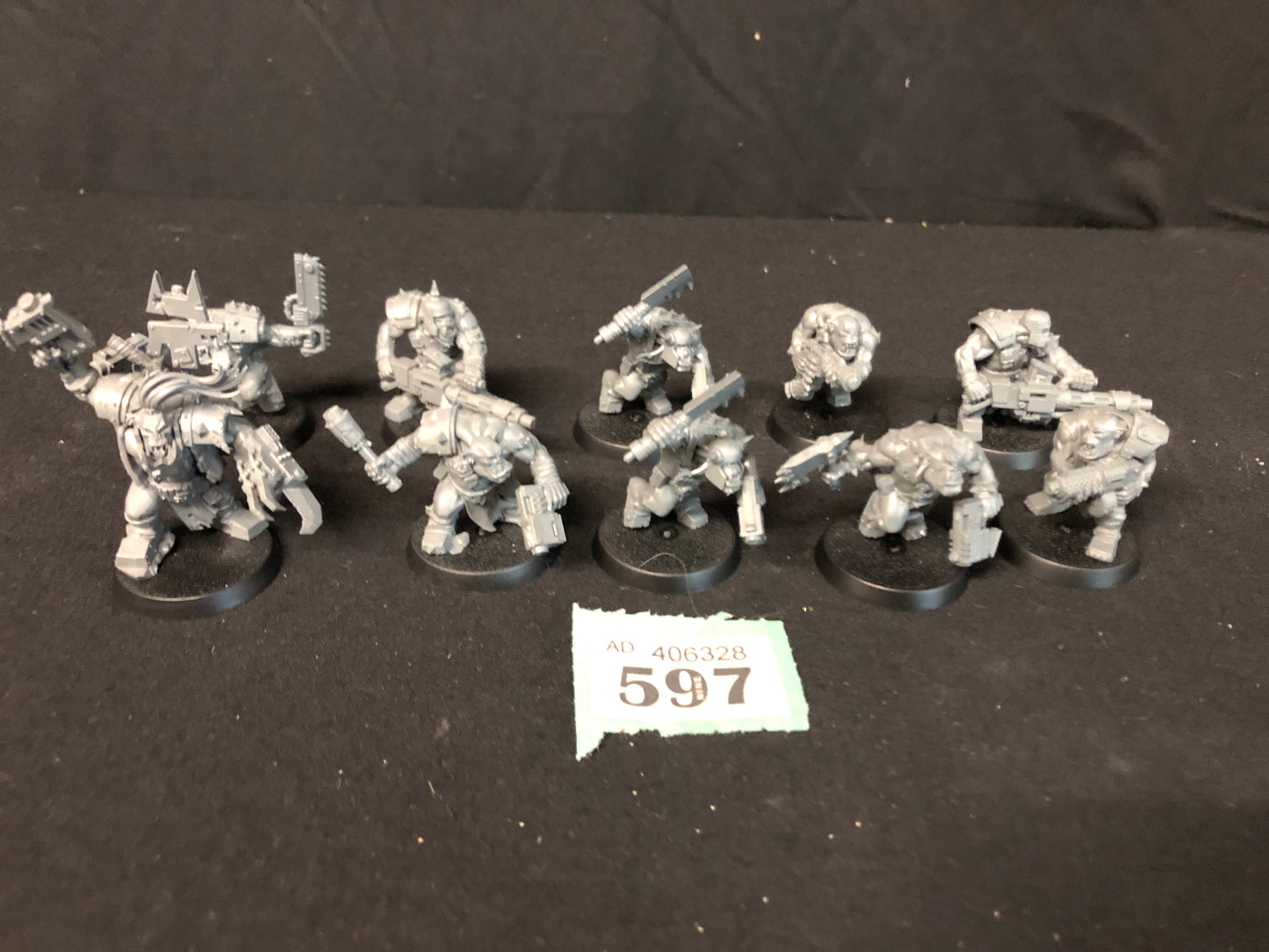 10x Boyz Newer Sculpt #597 Orks Warhammer 40k