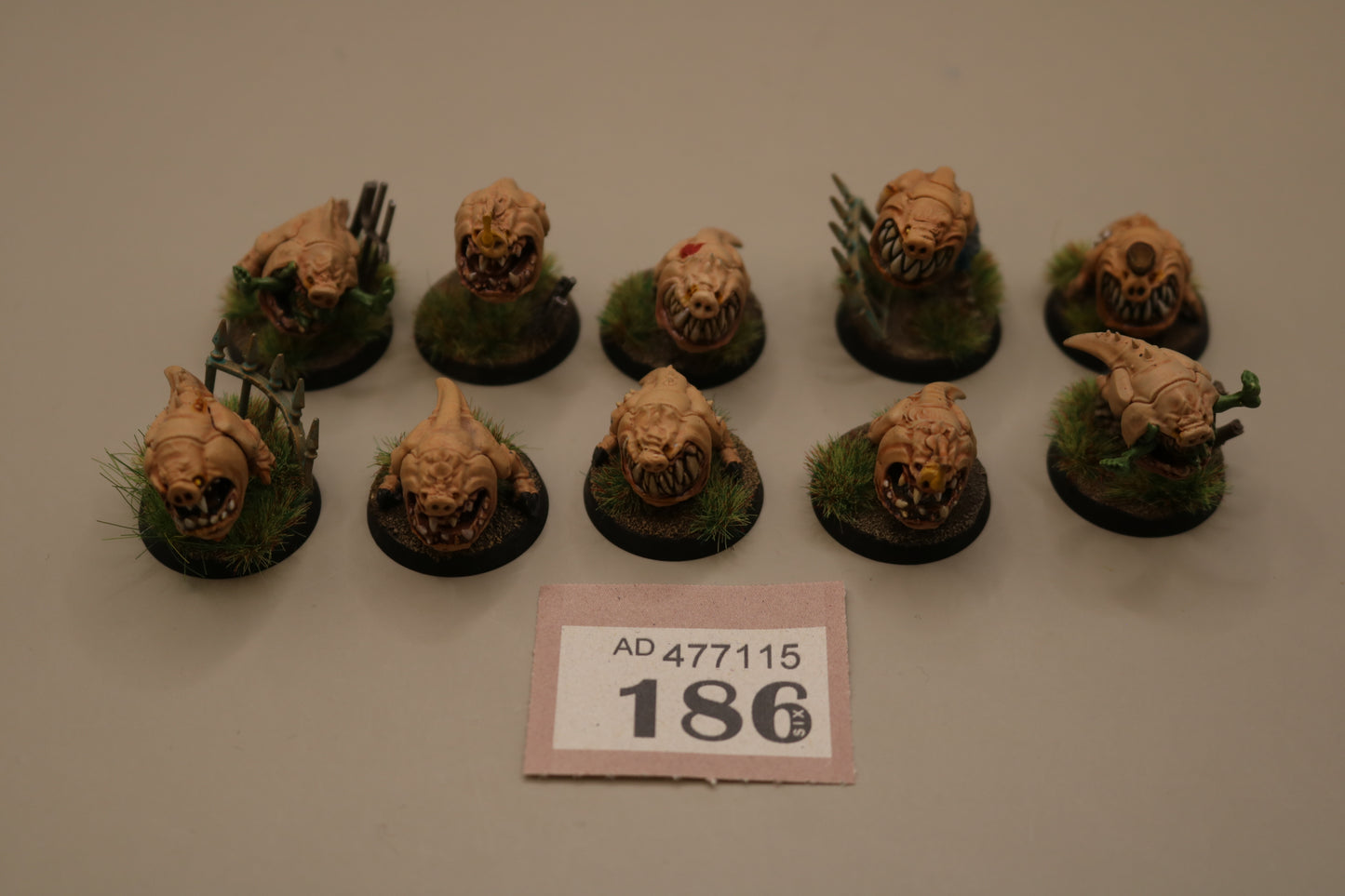 10x Squigs #186 VERY Well Painted Orks Orruk warclans Warhammer 40k AOS