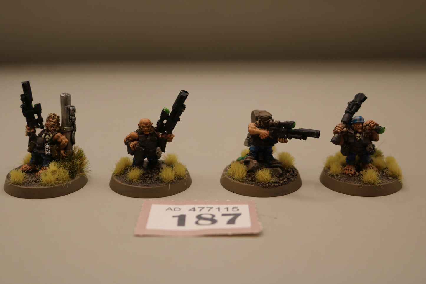 4x Ratlings #187 VERY Astra Militarum Well Painted Warhammer 40k