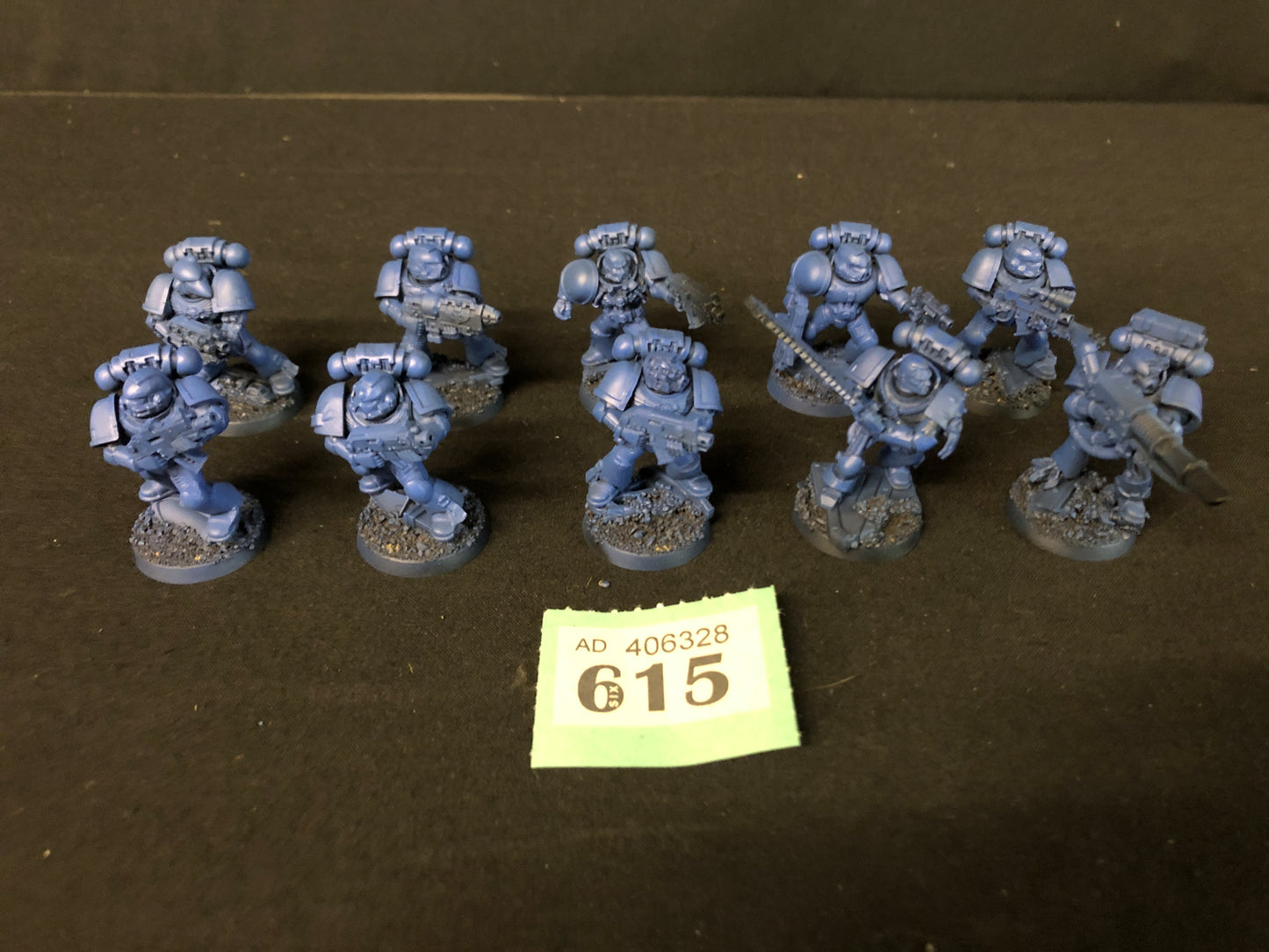 10x Tactical Marines #615 Space Marines Warhammer 40k