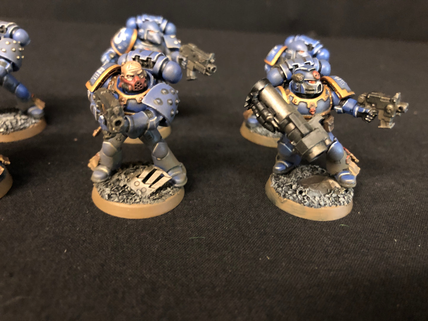 10x Tactical Marines Squad Horus Heresy #618 VERY Well Painted Space Marines Warhammer 40k