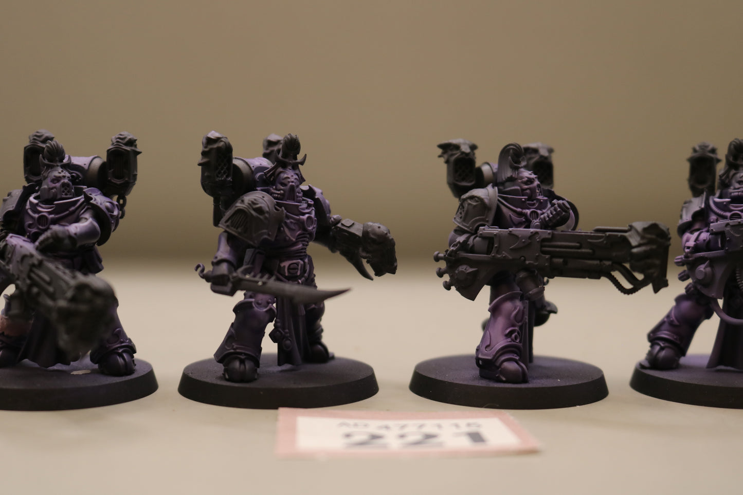 6x Noise Marines #221 Emperor's Children Chaos Space Marines Warhammer 40k