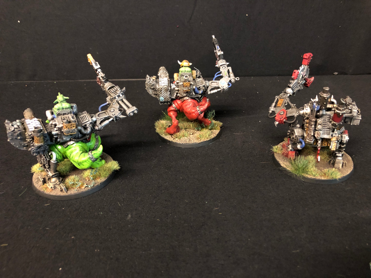 3x Killa Kans Squig Meks Custom #631 VERY Well Painted Orks AOS Warhammer 40k