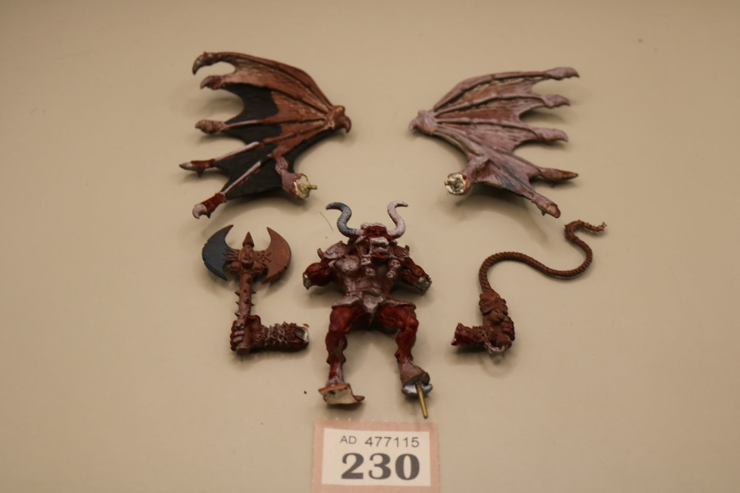 OOP Bloodthirster #230 Chaos Space Marines Warhammer 40k AOS