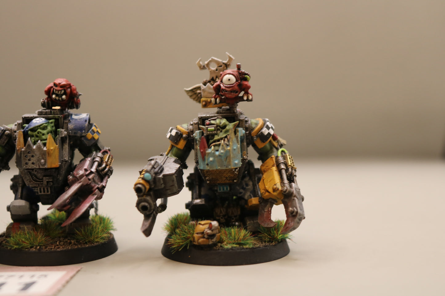 3x Meganobz #241 VERY Well Painted Orks Warhammer 40k