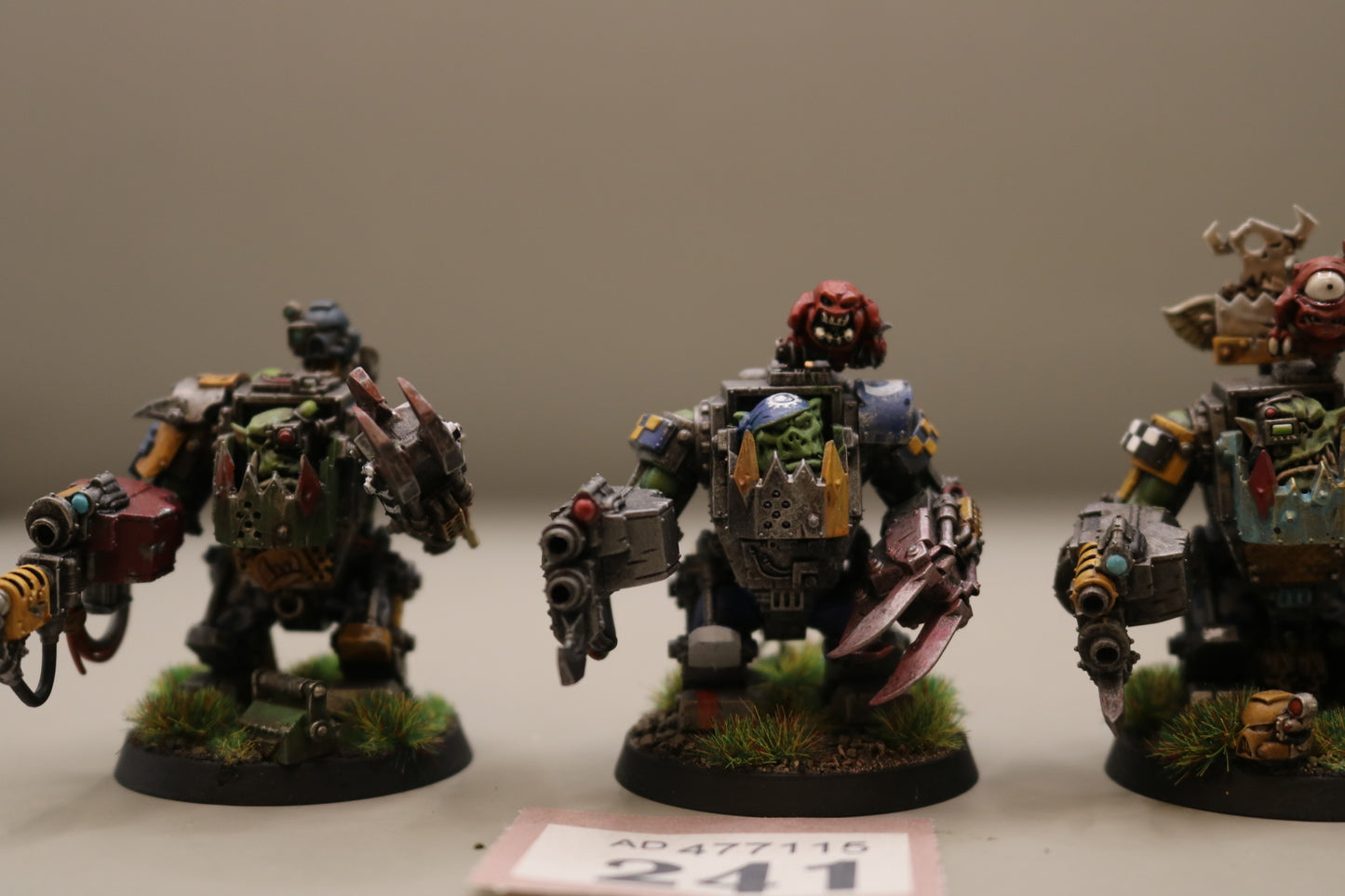 3x Meganobz #241 VERY Well Painted Orks Warhammer 40k