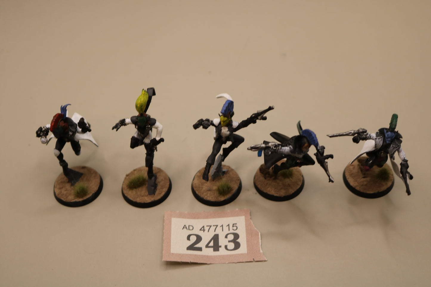 5x Harlequin troupe #243 Aeldari Warhammer 40k