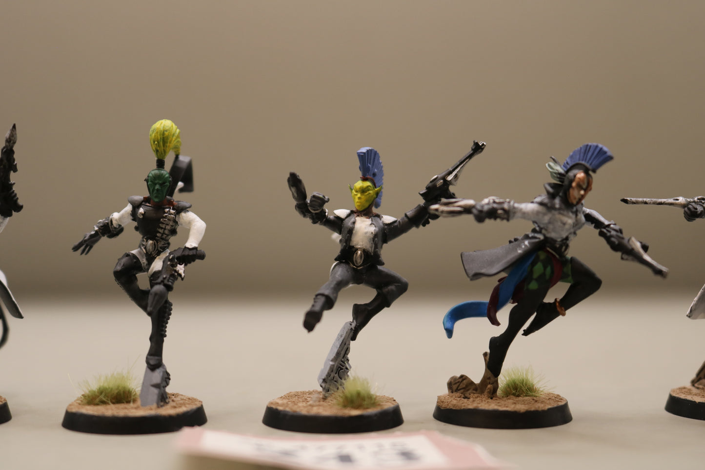 5x Harlequin troupe #243 Aeldari Warhammer 40k