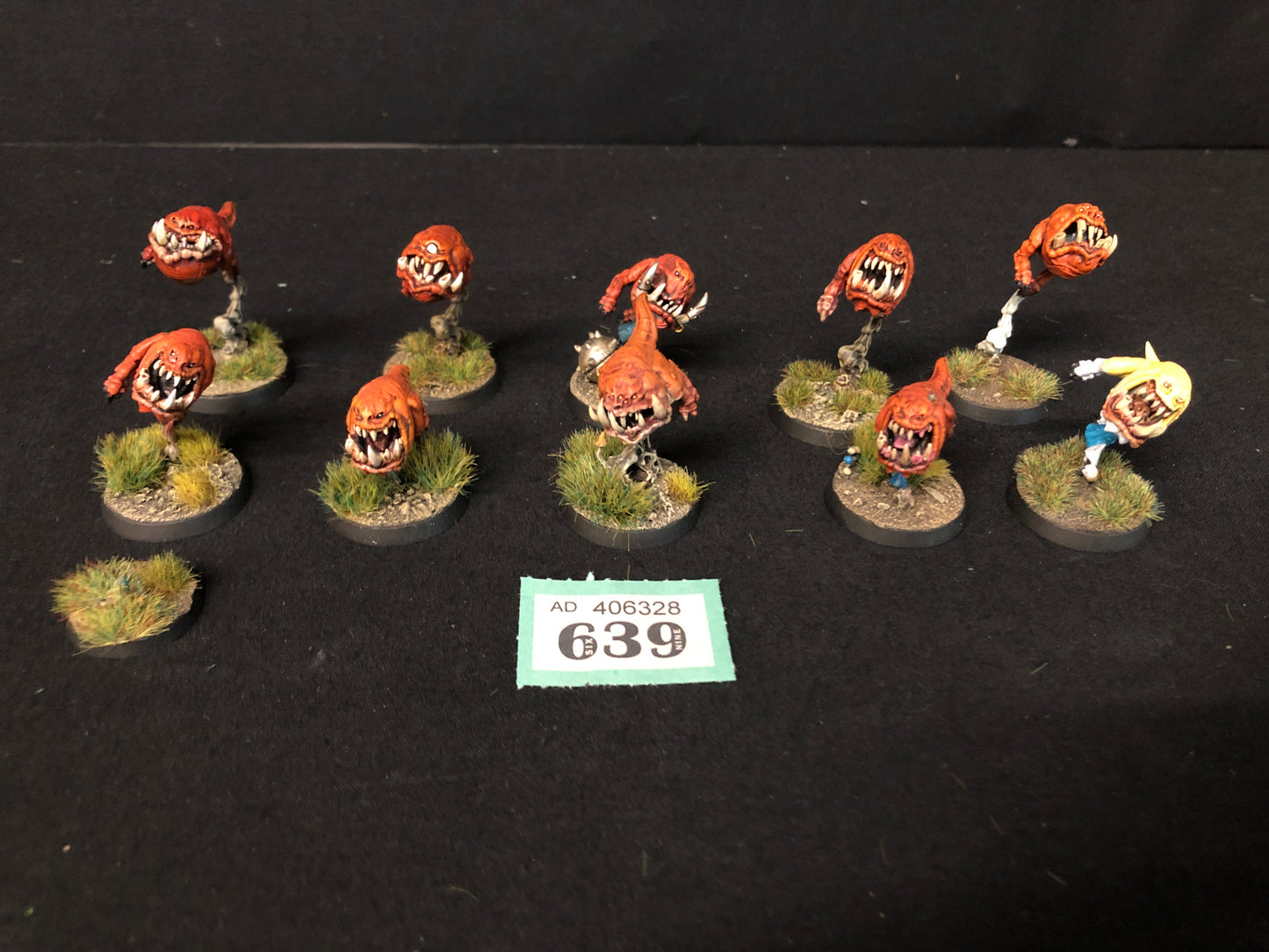 10x Custom Squigs #639 VERY Well Painted Orks Gloomspite Gitz AOS Warhammer 40k