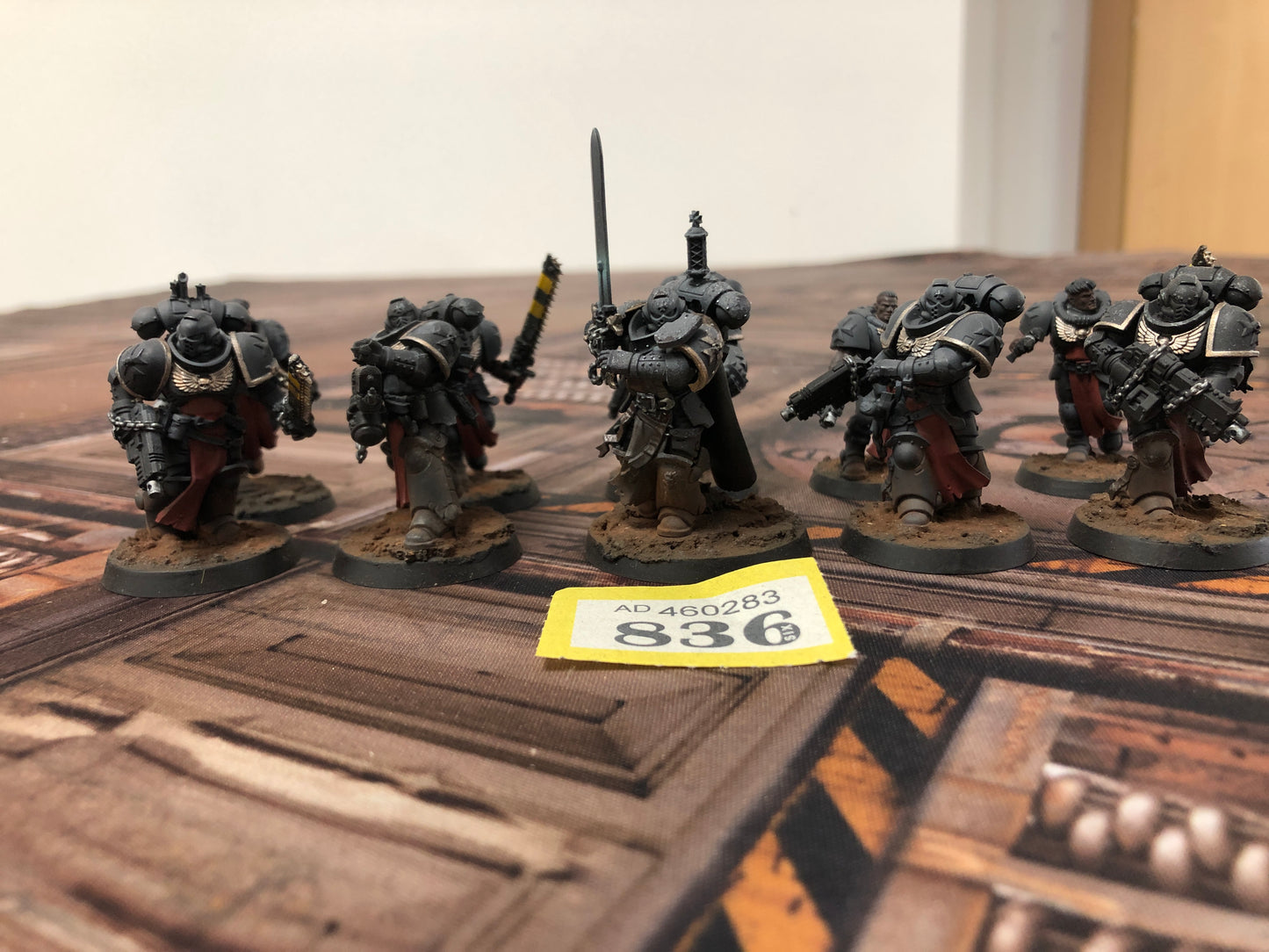 10x Primaris Crusader Squad #836 Black Templars Space Marines Warhammer 40k