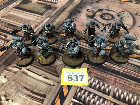 10x Crusader Squad #837 Black Templars Space Marines Warhammer 40k