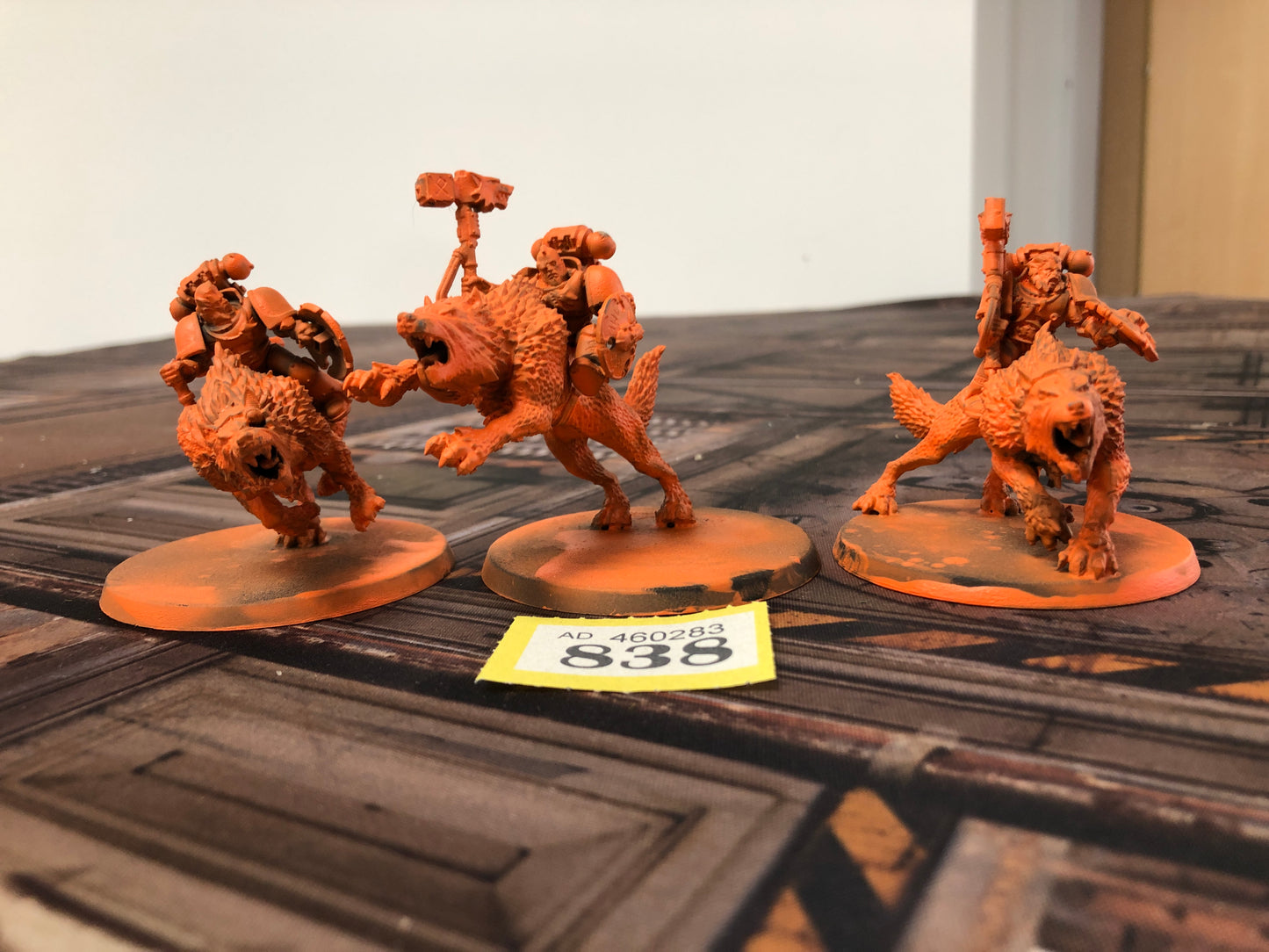 3x Thunderwolf Cavalary Space Wolves #838 Space Marines Warhammer 40k