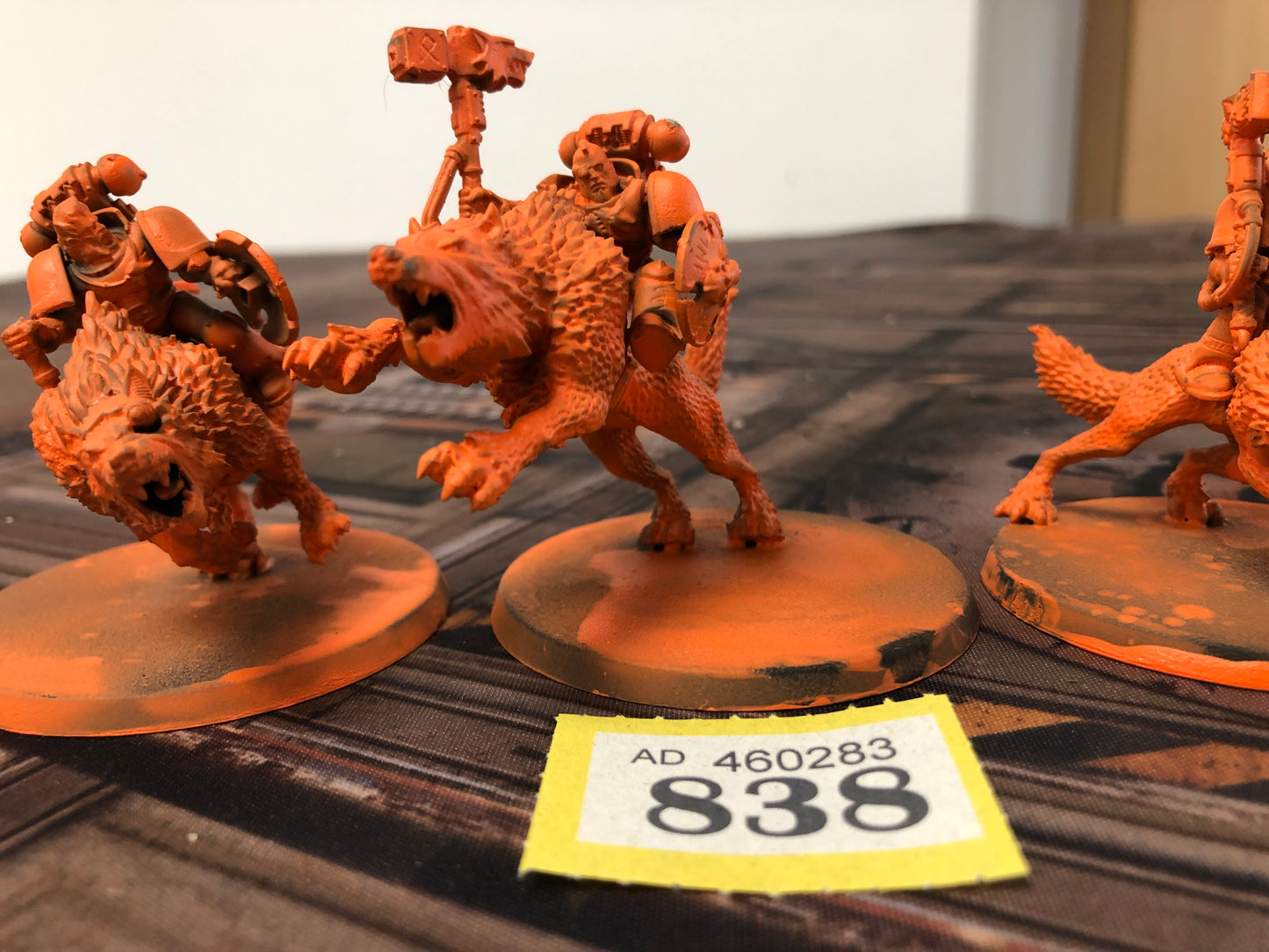 3x Thunderwolf Cavalary Space Wolves #838 Space Marines Warhammer 40k