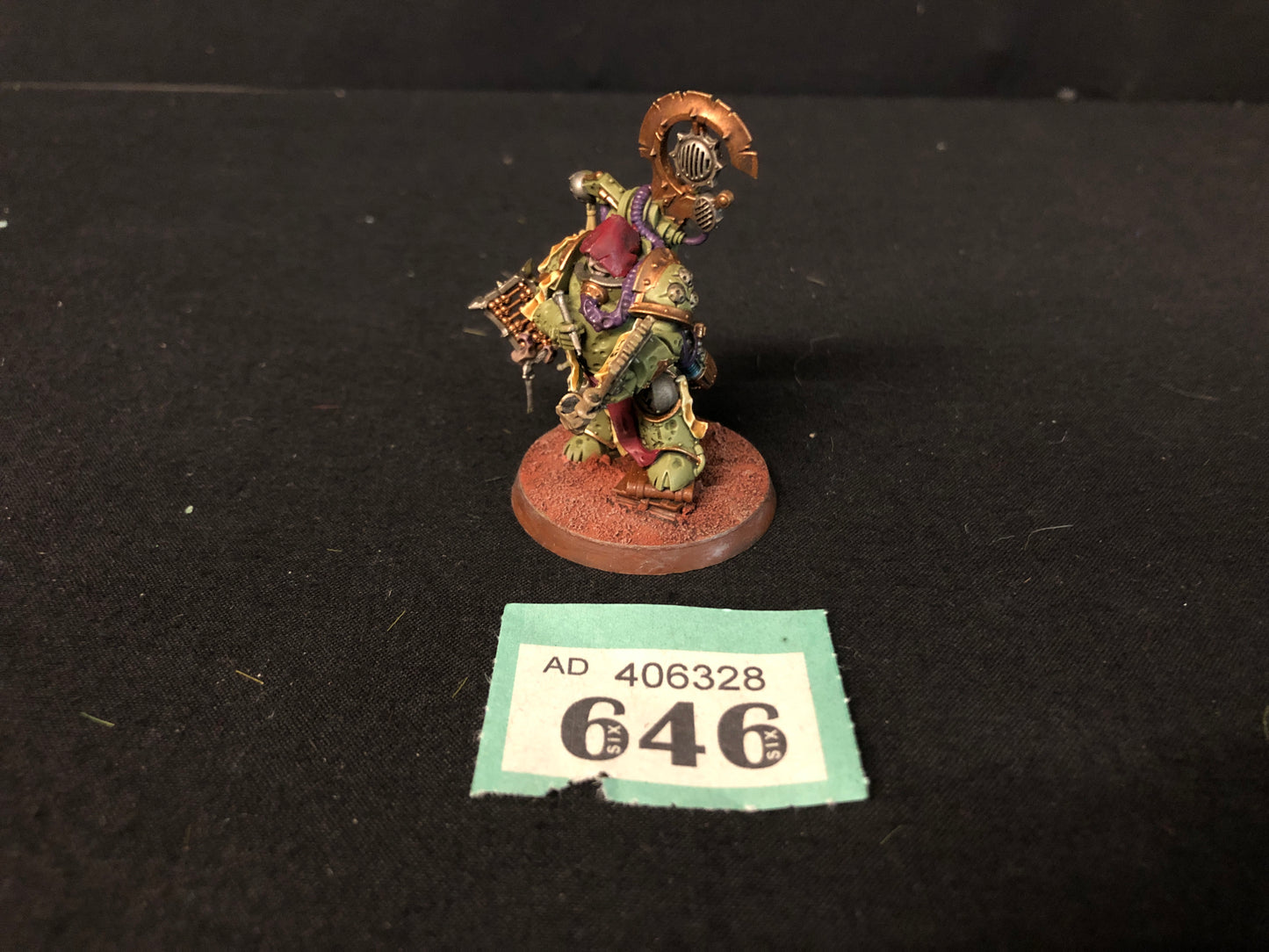 Scribbus Wretch, the Tallyman #646 Well Painted Death guard Warhammer 40k