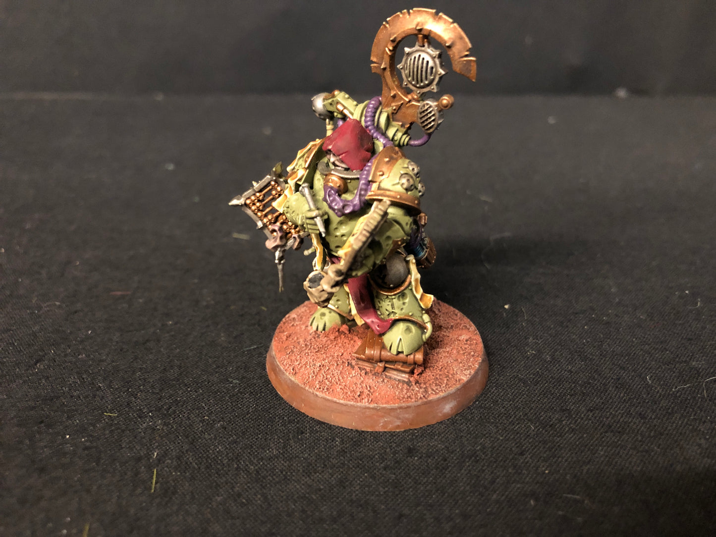 Scribbus Wretch, the Tallyman #646 Well Painted Death guard Warhammer 40k