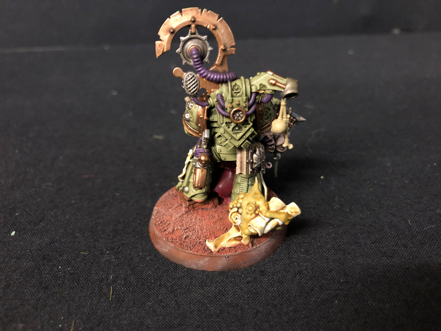 Scribbus Wretch, the Tallyman #646 Well Painted Death guard Warhammer 40k