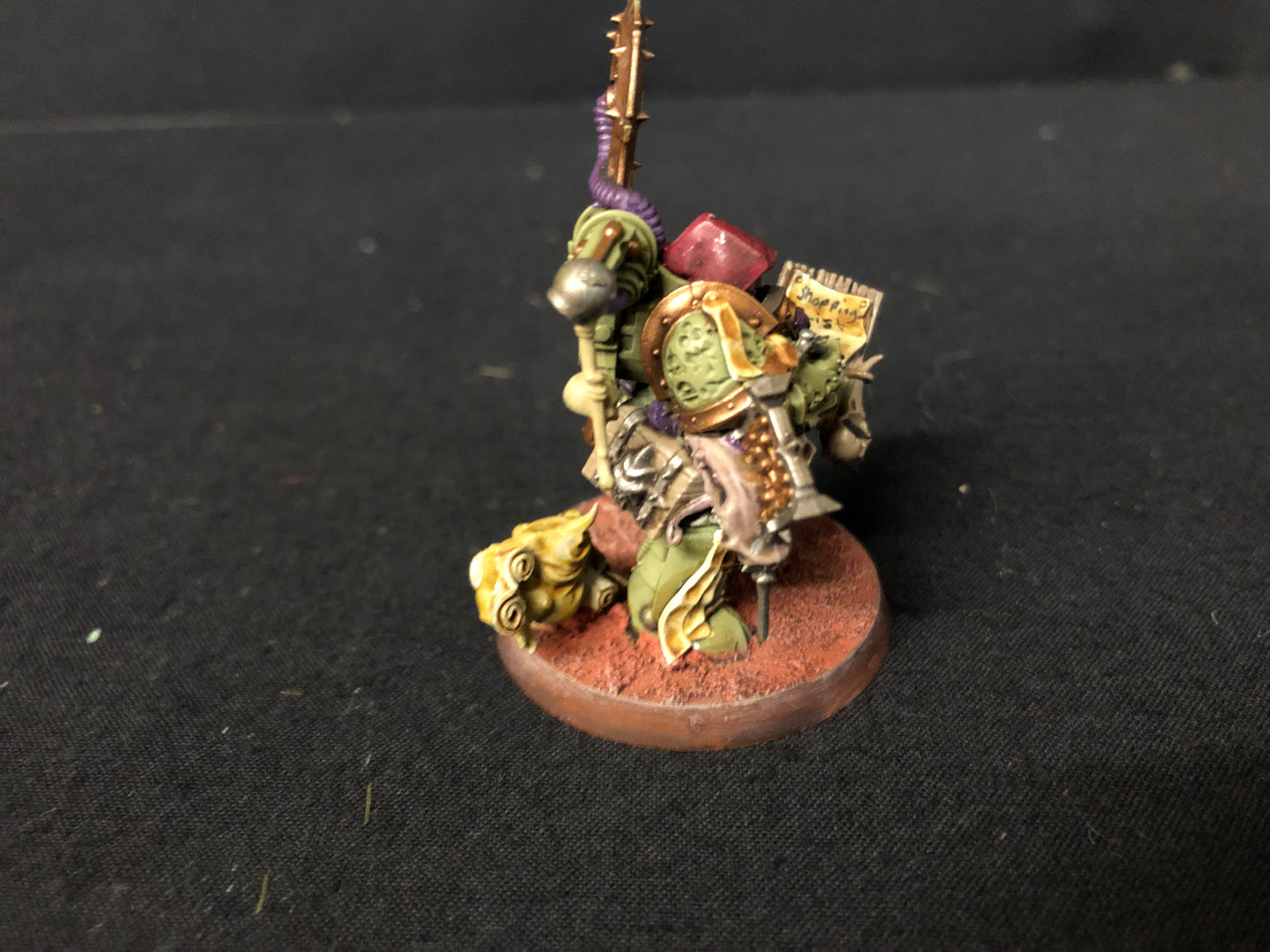 Scribbus Wretch, the Tallyman #646 Well Painted Death guard Warhammer 40k