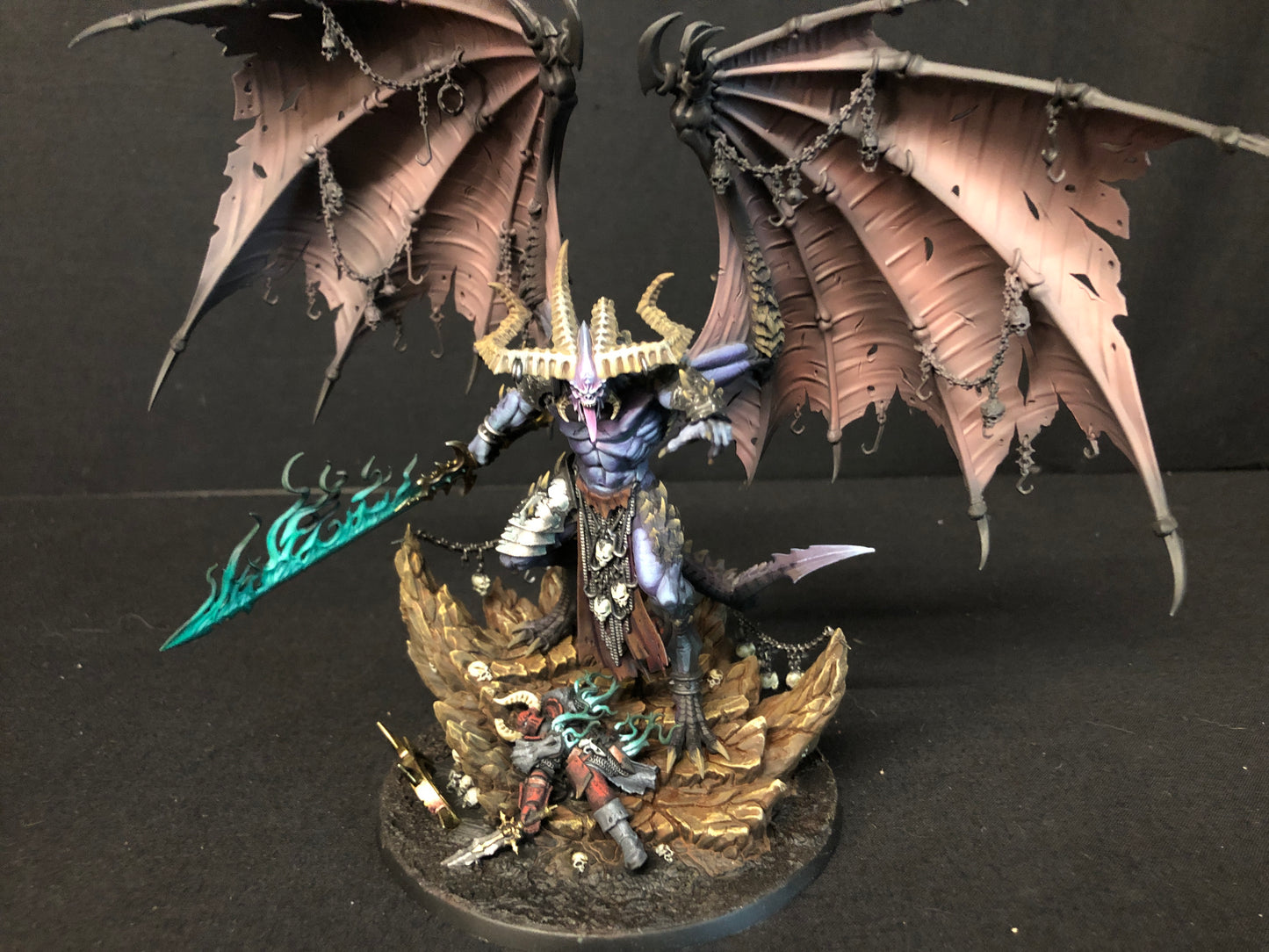 Be'lakor #655 Very Well Painted Daemons of Chaos AOS Warhammer 40k
