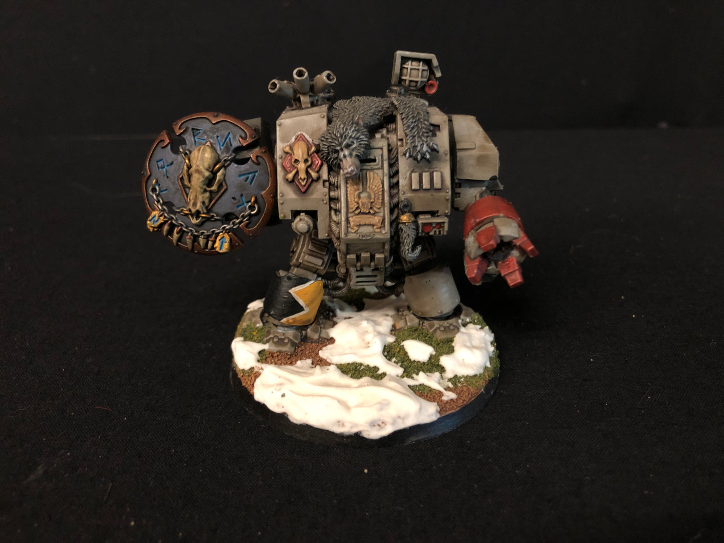 Venerable Dreadnought Space Wolves #662 Well Painted Space Marines Warhammer 40k