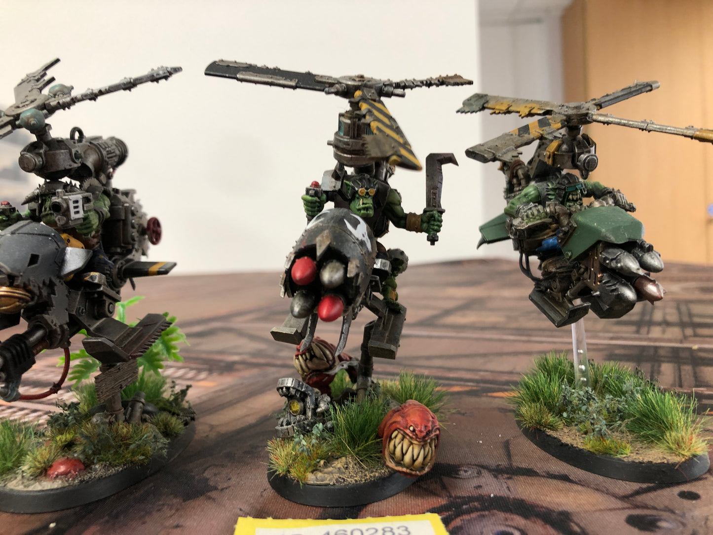 3x Deffkoptas #873 VERY Well Painted Orks Warhammer 40k