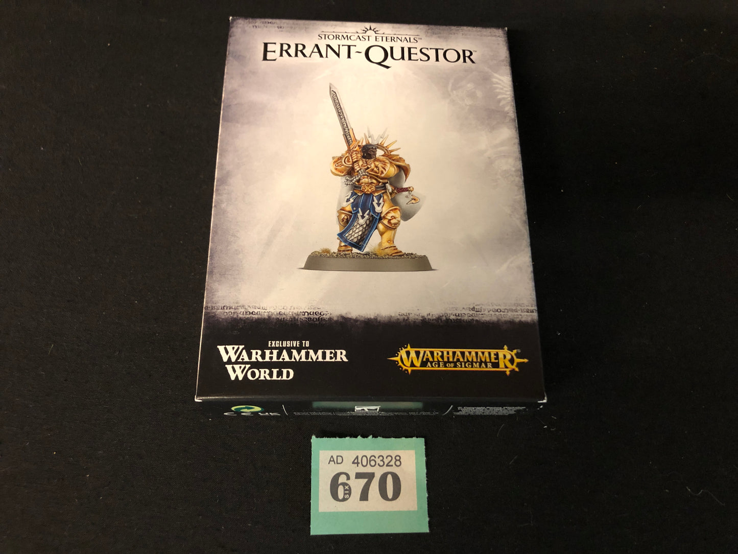 Errant Questor NOS #670 Stormcast Eternals AOS Warhammer 40k