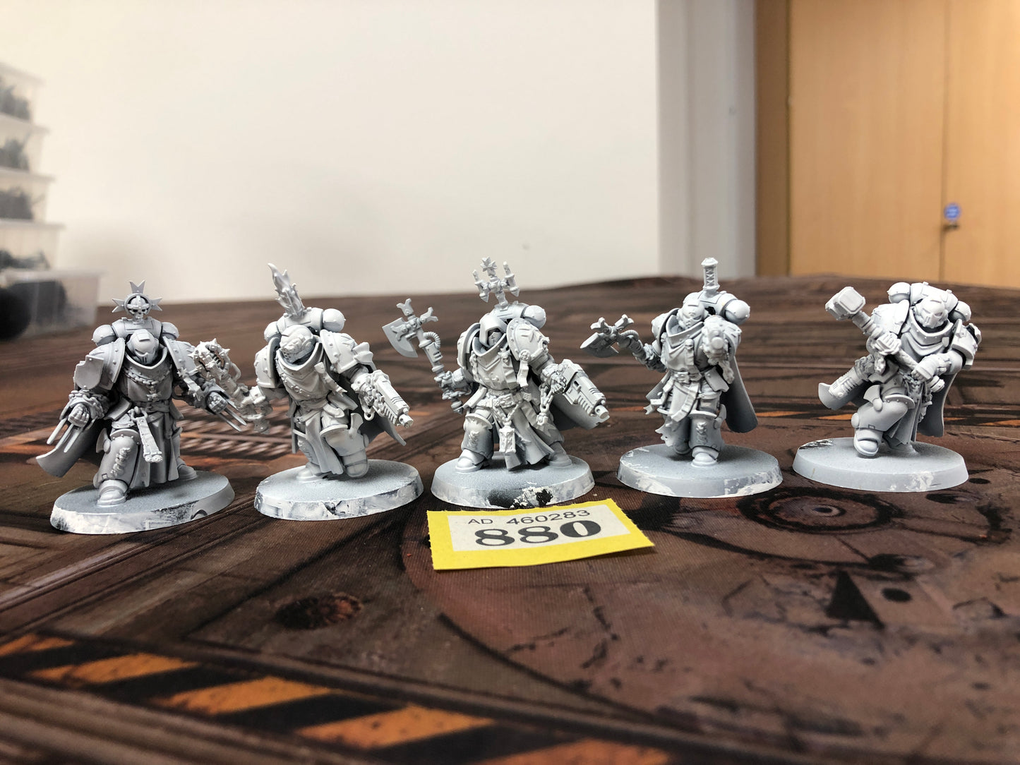 5x Sword Brethren Black Templars #880 Space Marines Warhammer 40k