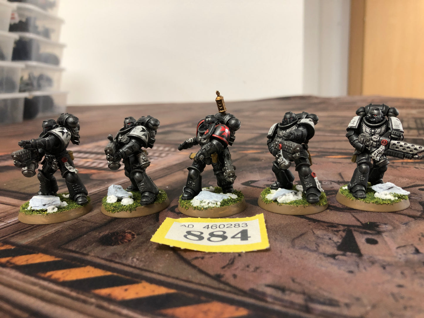 5x Primaris Infernus Marines #884 Black Templars Space Marines Warhammer 40k