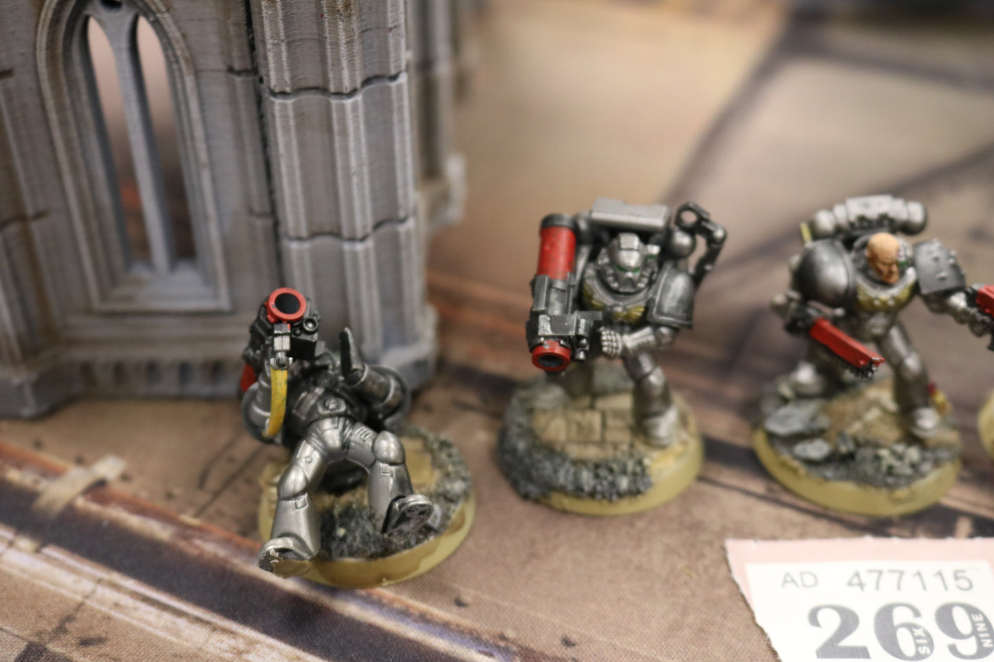 5x Devastators 269 Space Marines Well Painted Warhammer 40k