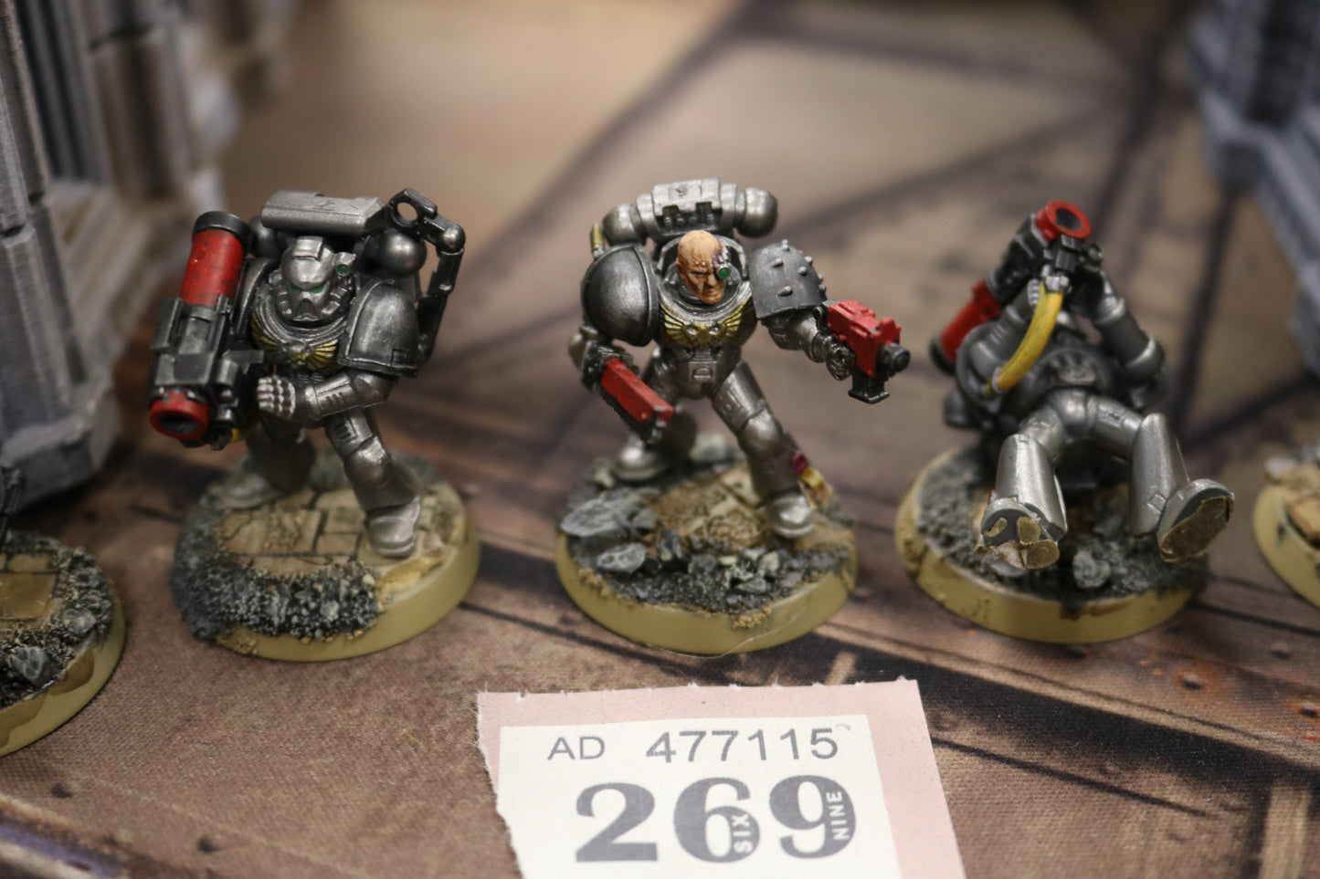 5x Devastators 269 Space Marines Well Painted Warhammer 40k