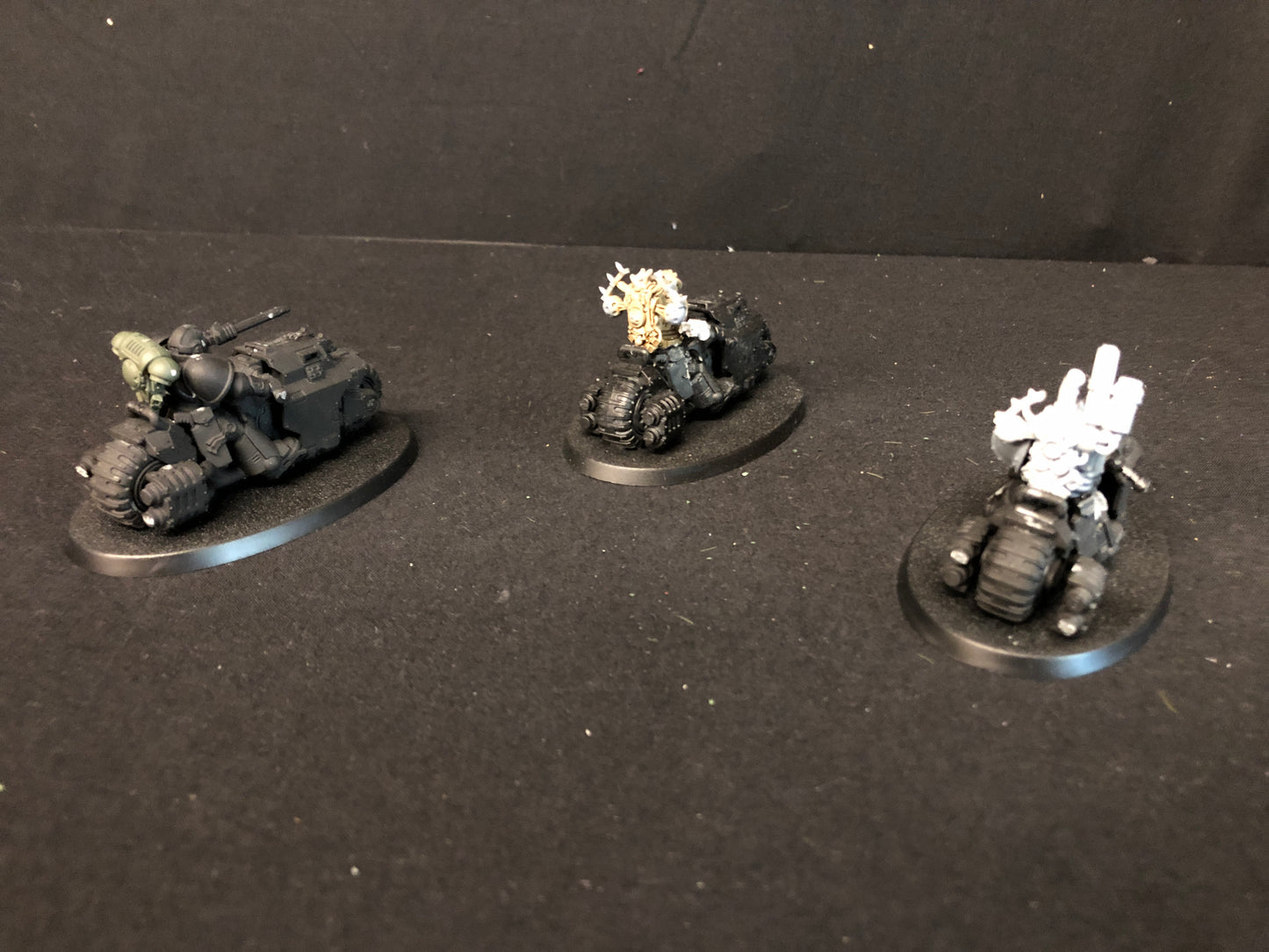 3x Primaris Outriders See Photos #700 Space Marines Warhammer 40k