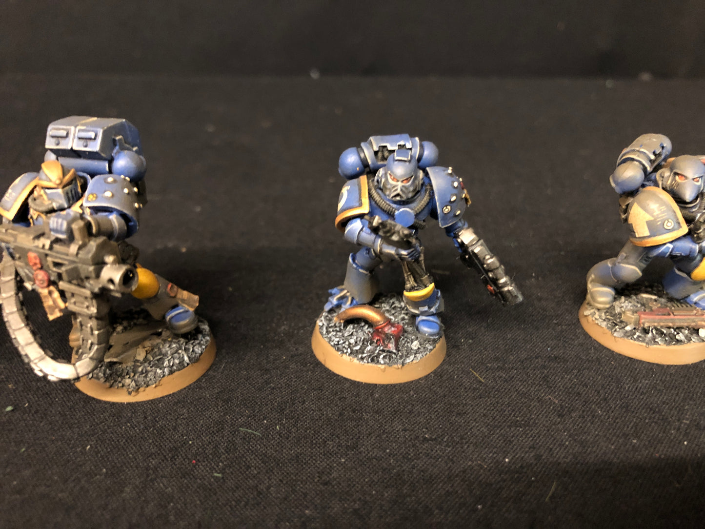 10x Tactical Marines Squad Horus Heresy #707 VERY Well Painted Space Marines Warhammer 40k