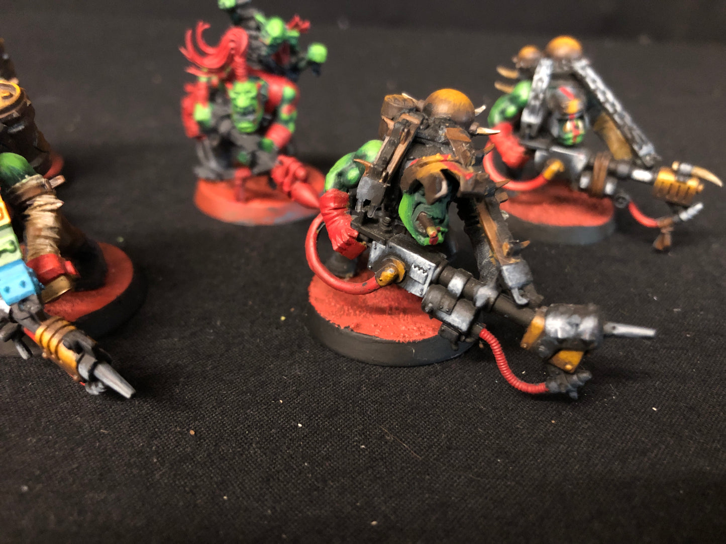 5x Burna Boyz #728 Very Well Painted Orks Warhammer 40k