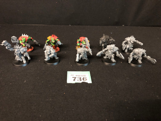 10x Boyz #736 Orks Warhammer 40k