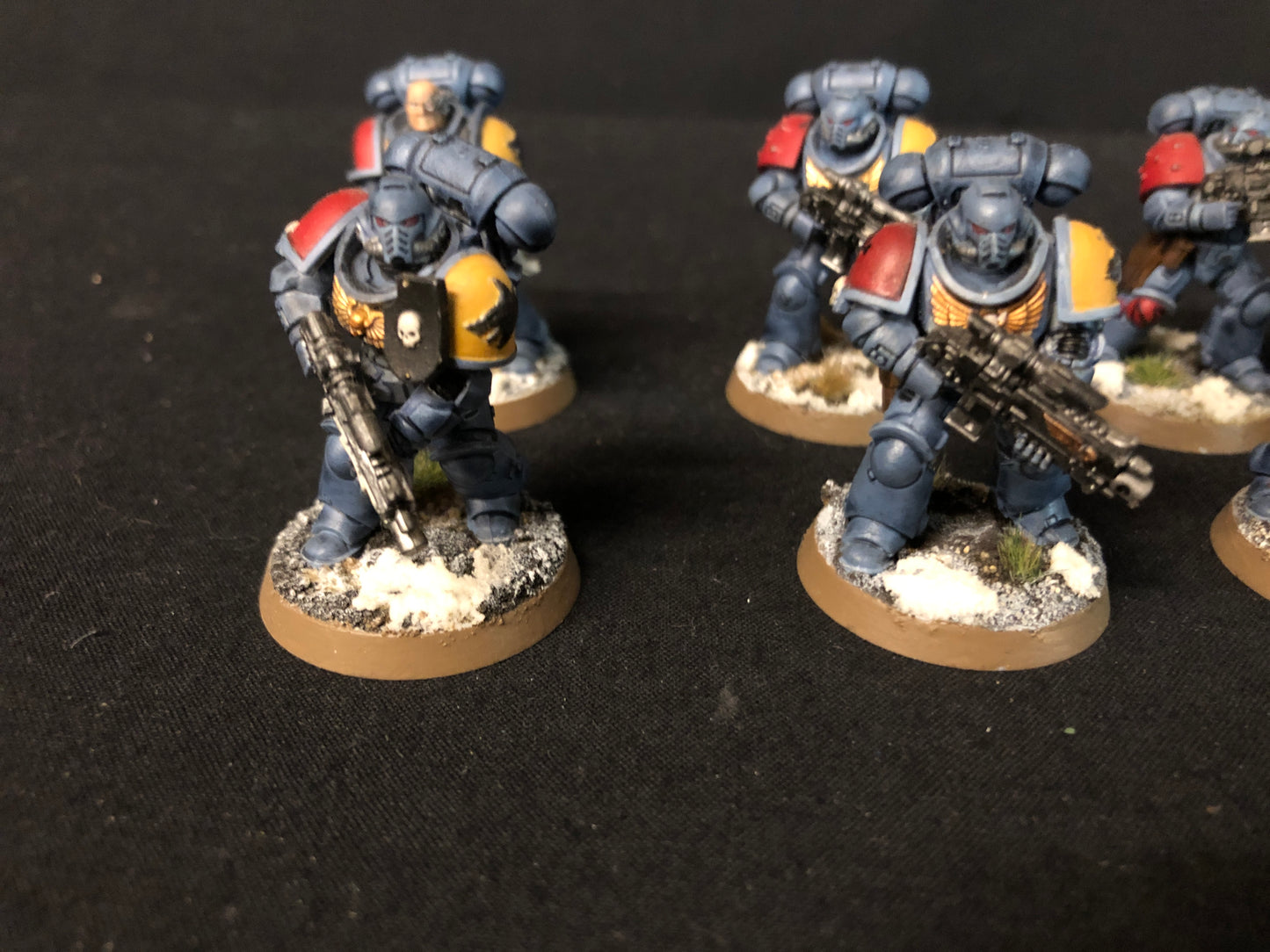10x Primaris Intercessors #750 Very Well Painted Space Wolves Space Marines Warhammer 40k
