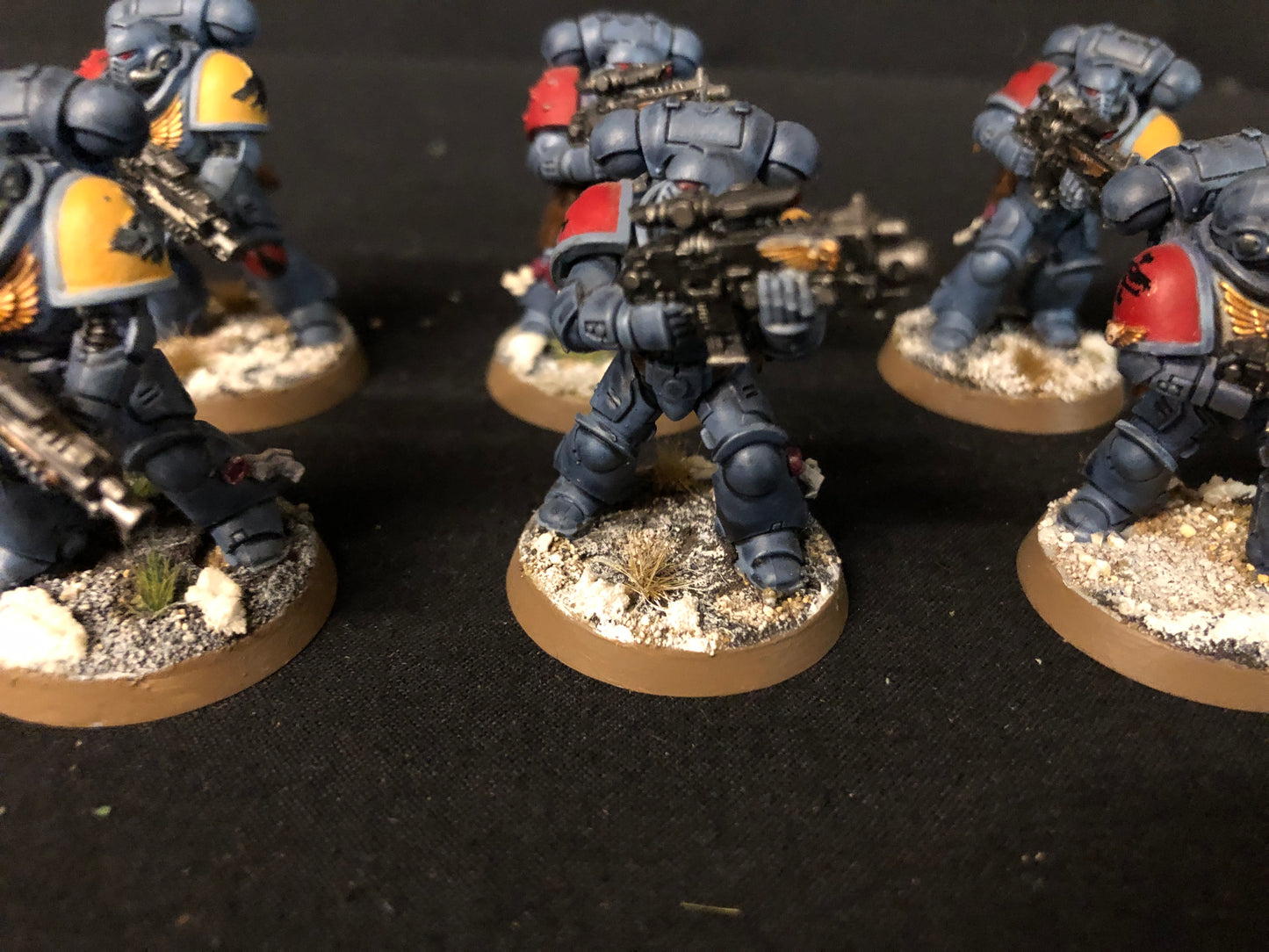 10x Primaris Intercessors #750 Very Well Painted Space Wolves Space Marines Warhammer 40k