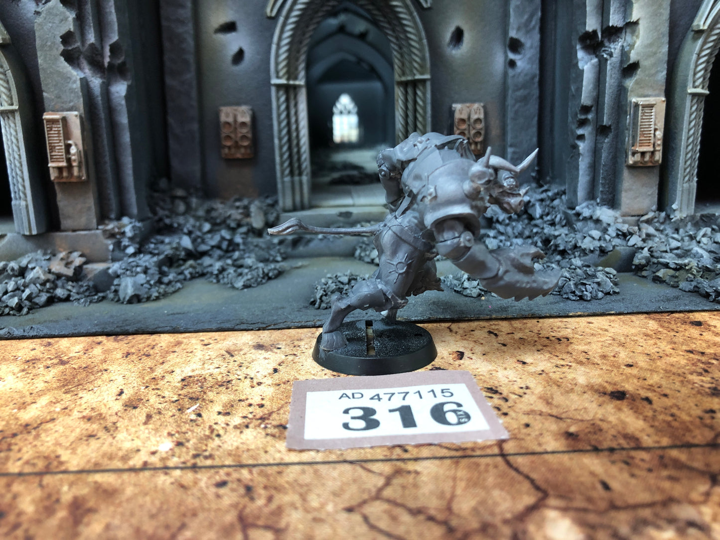 Blood Bowl Minotaur #316 Beastmen Old World Fantasy Warhammer 40k