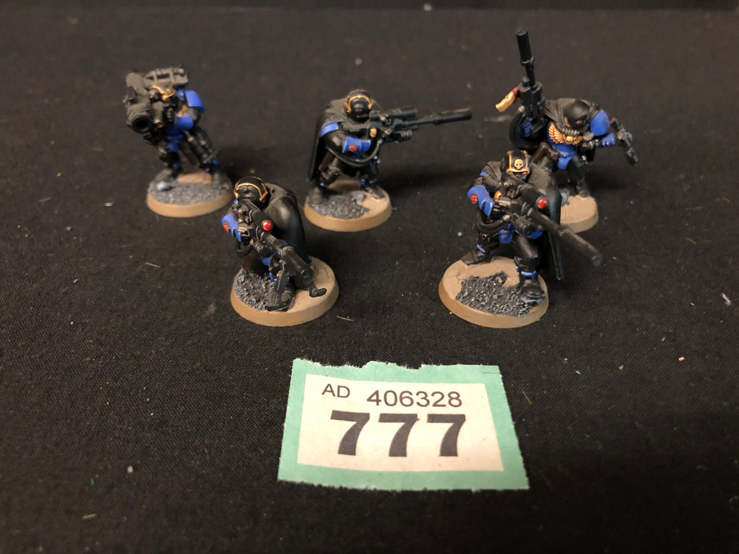 5x Scouts with Snipers #777 Space Marines Warhammer 40k