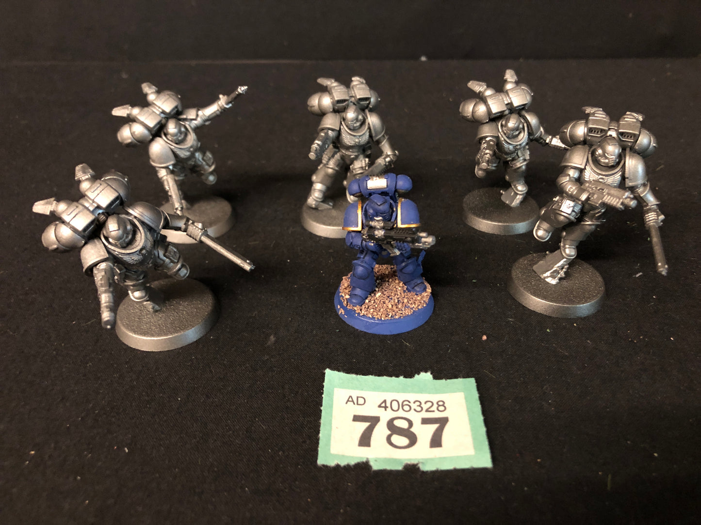 5x Primaris Jump Pack Intercessors + 1 Intercessor #787 Space Marines Warhammer 40k