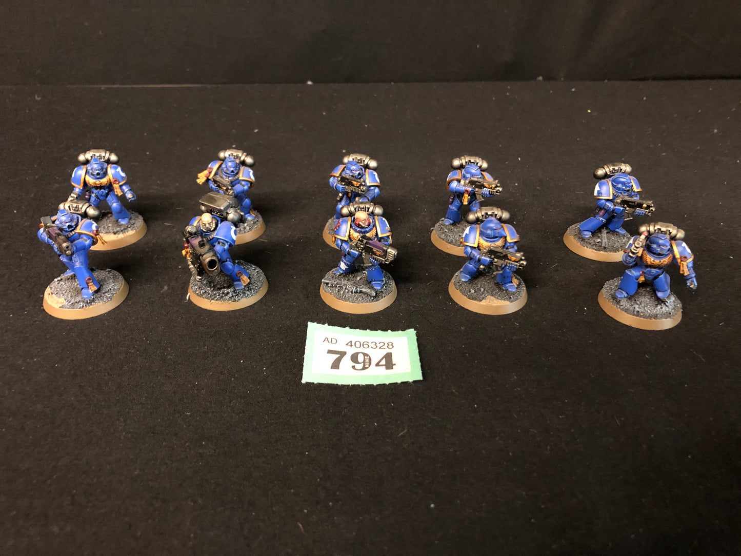 10x Tactical Marines #794 Well Painted Space Marines Warhammer 40k