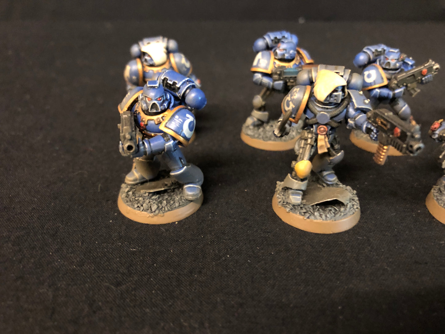 10x Tactical Marines #795 Very Well Painted Horus Heresy Space Marines Warhammer 40k