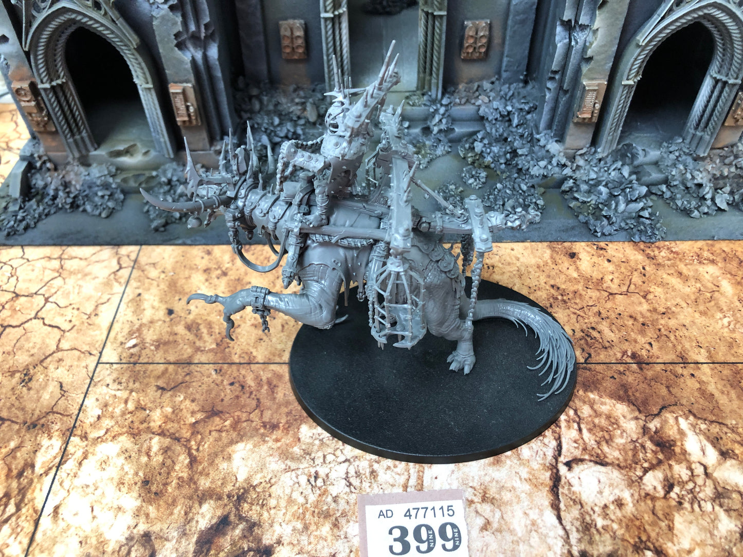 Snatchaboss on Sludgeraker Beast #399 Orruk Warclans AOS Warhammer 40k