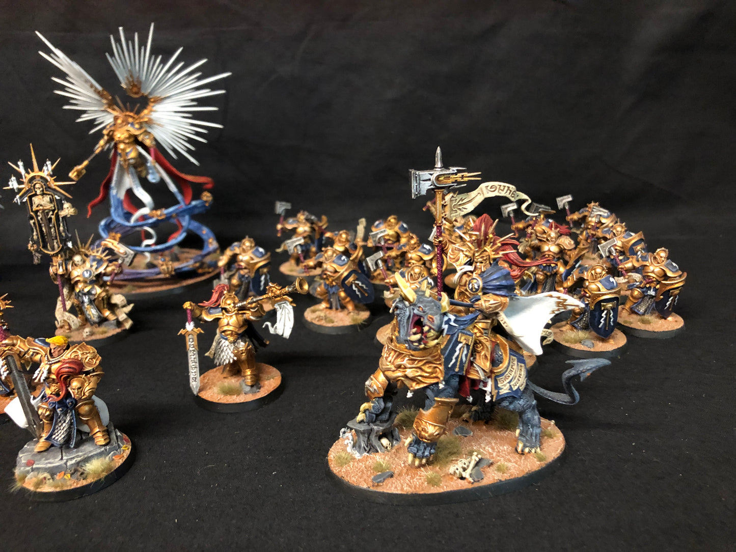 Stormcast Eternals Army VERY Well Painted AOS Warhammer 40k