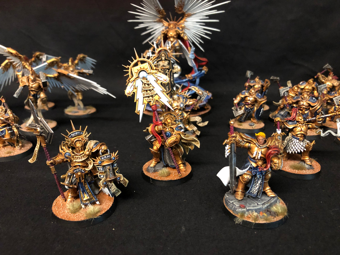 Stormcast Eternals Army VERY Well Painted AOS Warhammer 40k