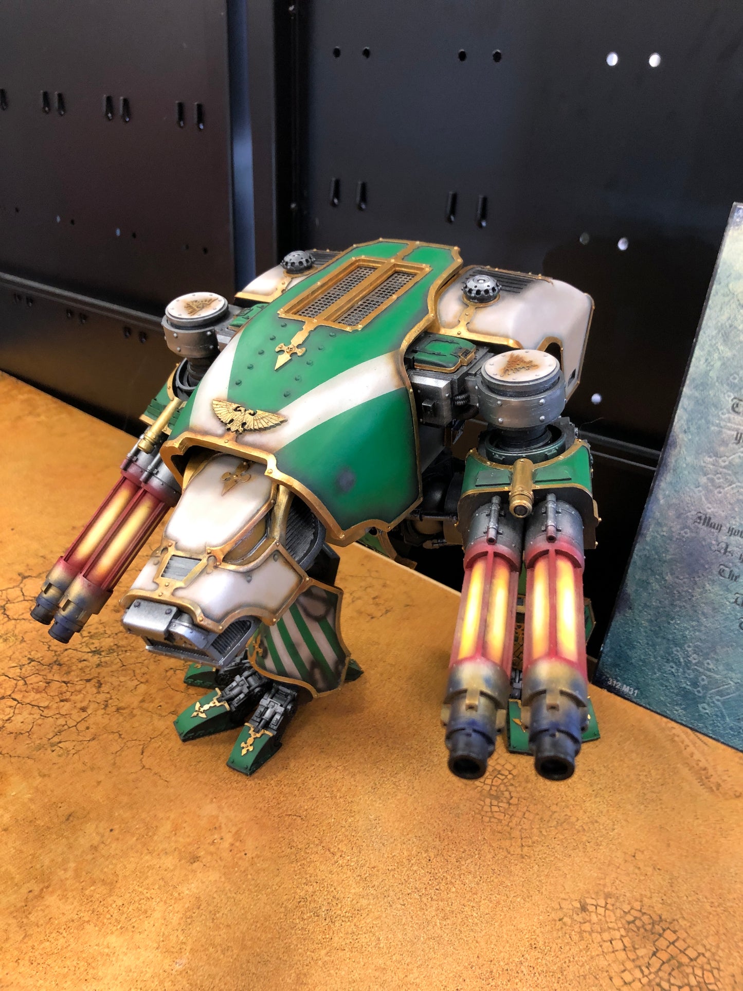 Warhound Titan Forgeworld With Cert Very Well Painted Imperial Knight Warhammer 40k